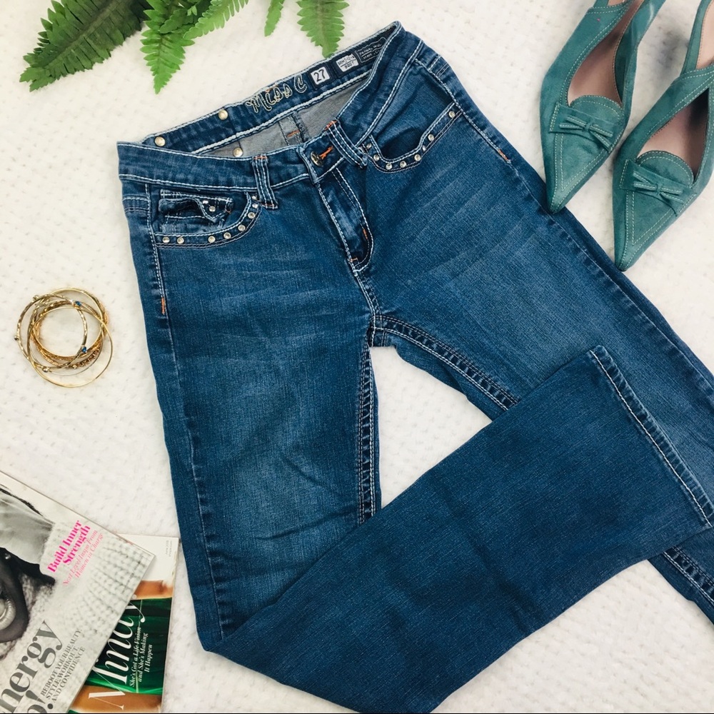 Miss C jeans boot cut denim size 27